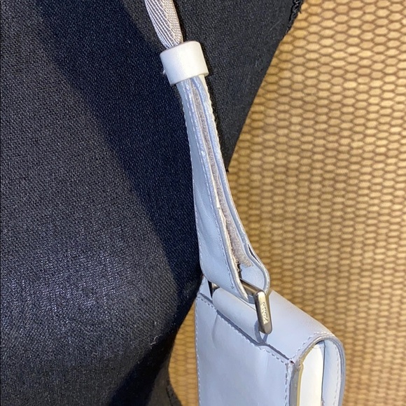 PRADA OFF WHITE LEATHER CROSS BODY POUCH - Picture 7 of 16